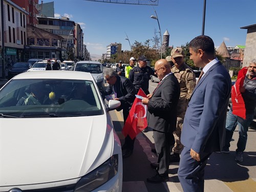 “Yayalara Öncelik Duruşu, Hayata Saygı Duruşu” Etkinliği Gerçekleştirildi